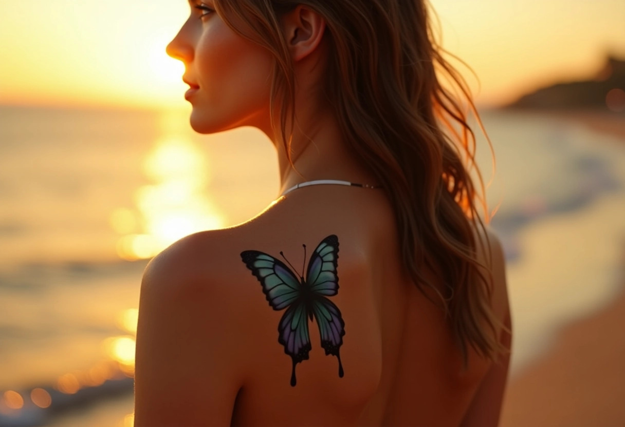 tatouage papillon